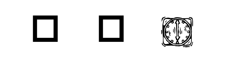 KR Lotsa Time Dings  Free Fonts Download