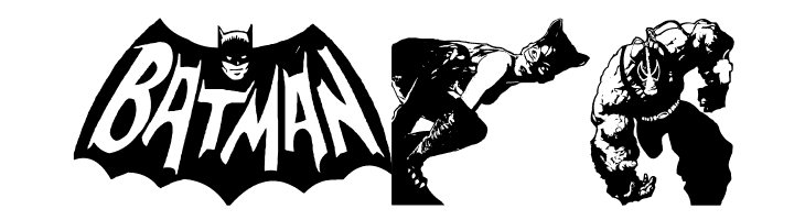 Batman The Dark Knight  Free Fonts Download