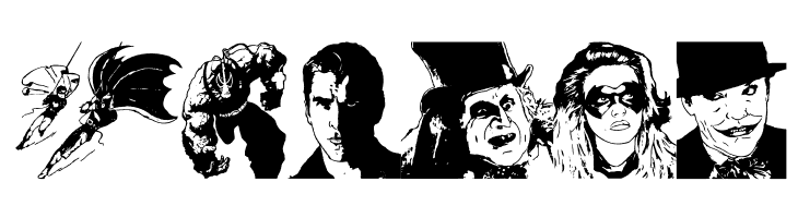 Batman The Dark Knight  Free Fonts Download