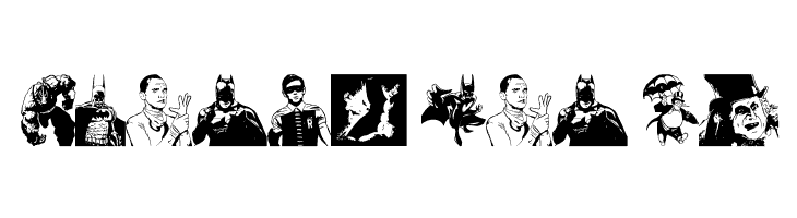 Batman The Dark Knight  Free Fonts Download