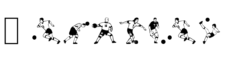 Soccer-Dance  Free Fonts Download