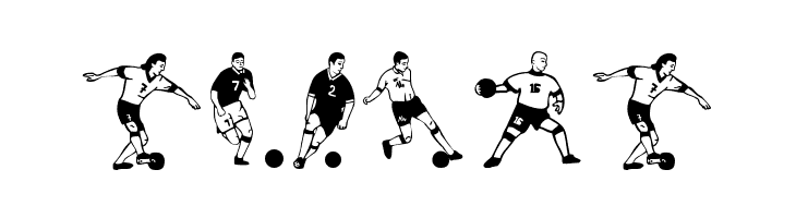 Soccer-Dance  Free Fonts Download