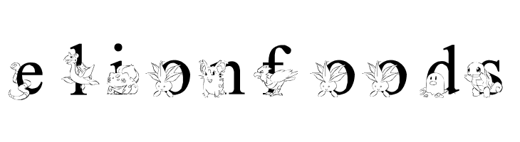 LMS Poke'mon Master Solid  Free Fonts Download