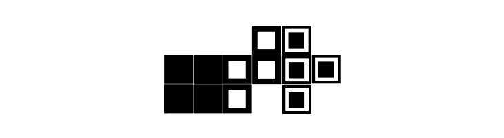 Tetris Blocks  Free Fonts Download