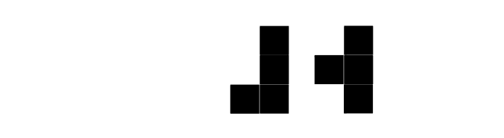 Tetris Blocks  Free Fonts Download