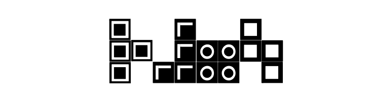 Tetris Blocks  Free Fonts Download