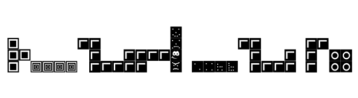 Tetris Blocks  Free Fonts Download