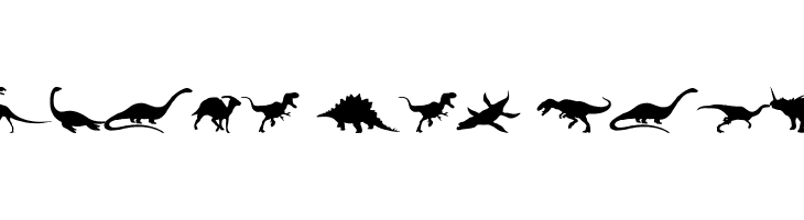 Ding-o-saurs  Free Fonts Download
