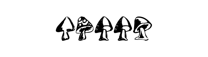 Shrooms  Free Fonts Download