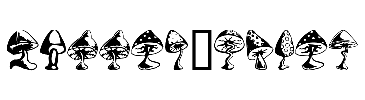 Shrooms  Free Fonts Download