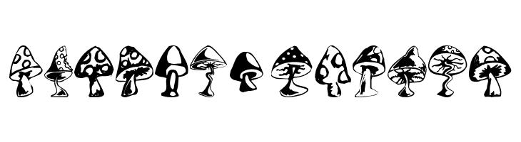Shrooms  Free Fonts Download