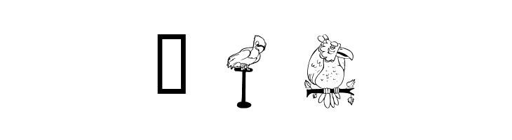 LCR Parrot Talk  Free Fonts Download