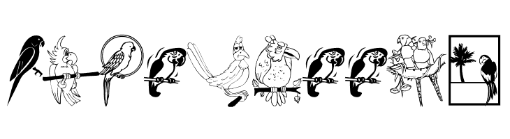 LCR Parrot Talk  Free Fonts Download