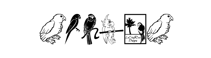 LCR Parrot Talk  Free Fonts Download