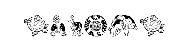 Keyas Turtles  Free Fonts Download