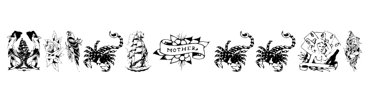 TattooParlour  Free Fonts Download