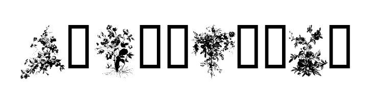 Florals1  Free Fonts Download