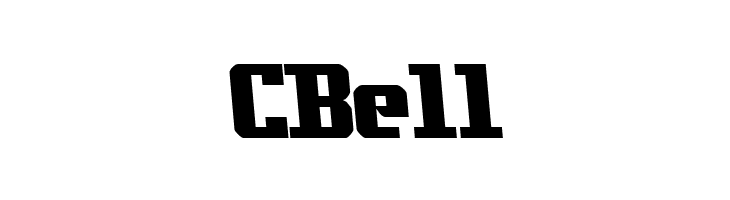 CBell Zenith 2000 Font