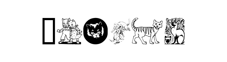 Karens Kitties  Free Fonts Download