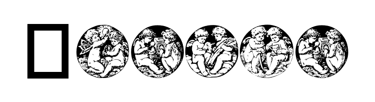 Engleknapper  Free Fonts Download