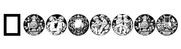 Engleknapper  Free Fonts Download