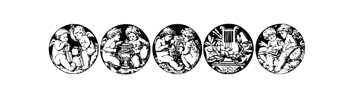 Engleknapper  Free Fonts Download