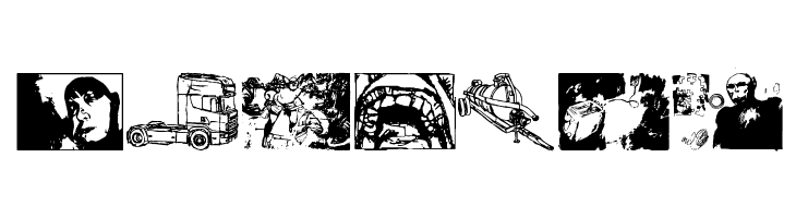 3-2-1-jungbats  Free Fonts Download