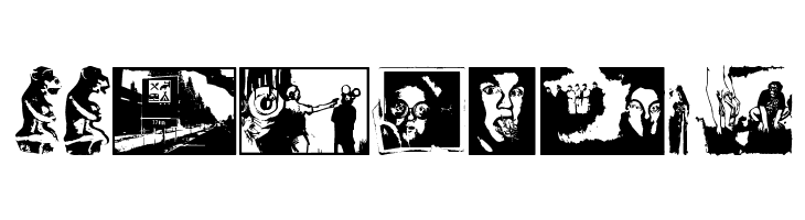 3-2-1-jungbats  Free Fonts Download