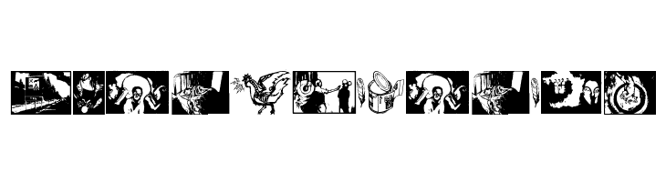 3-2-1-jungbats  Free Fonts Download