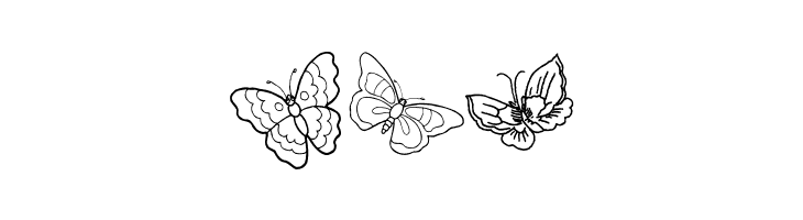 ButterFly  Free Fonts Download