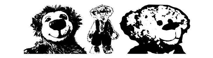 Doodlebears  Free Fonts Download