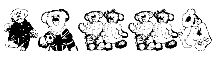 Doodlebears  Free Fonts Download