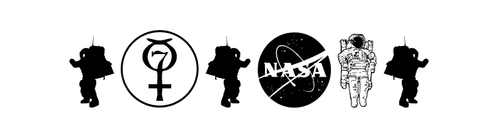 NASA Dings  Free Fonts Download