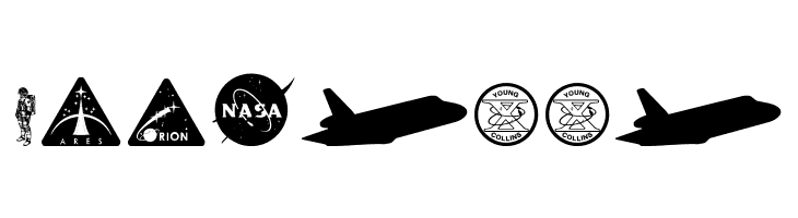 NASA Dings  Free Fonts Download