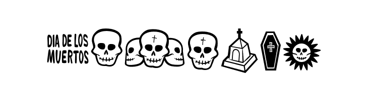 Dia De Los Muertos BV  Free Fonts Download