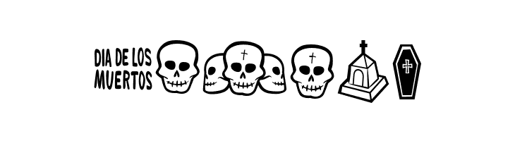 Dia De Los Muertos BV  Free Fonts Download