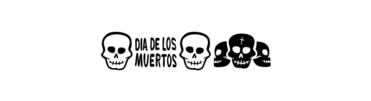 Dia De Los Muertos BV  Free Fonts Download