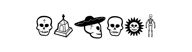Dia De Los Muertos BV  Free Fonts Download
