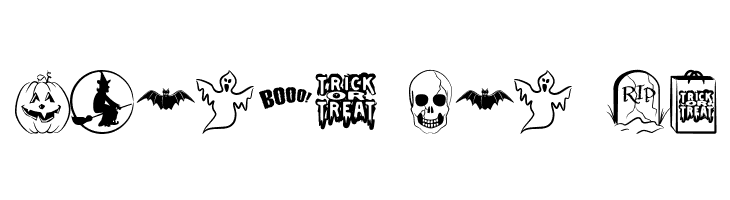 Trick or Treat BV  Free Fonts Download