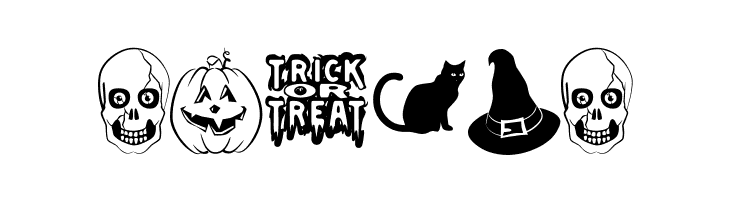 Trick or Treat BV  Free Fonts Download