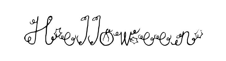 Helloween Pumpkin Font