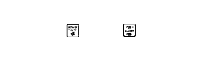 12 Halloween Signs LT  Free Fonts Download