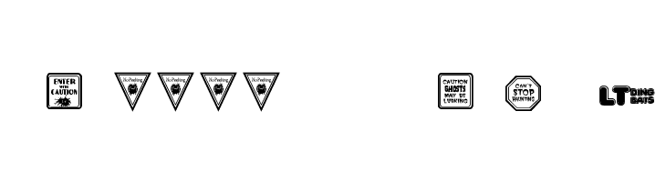 12 Halloween Signs LT  Free Fonts Download