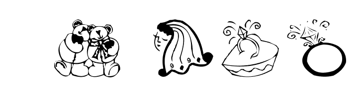 AEZ wedding dings  Free Fonts Download