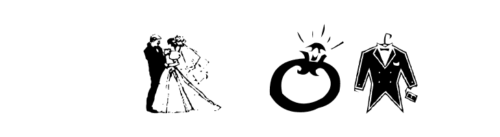 AEZ wedding dings  Free Fonts Download