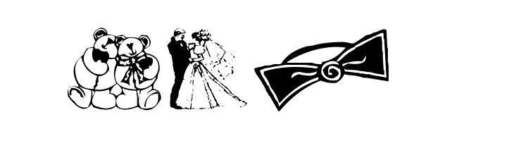 AEZ wedding dings  Free Fonts Download