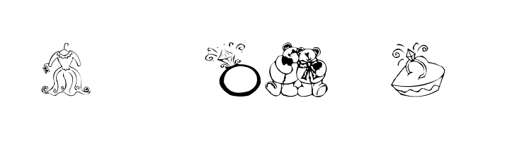 AEZ wedding dings  Free Fonts Download