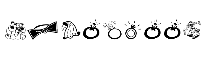 AEZ wedding dings  Free Fonts Download