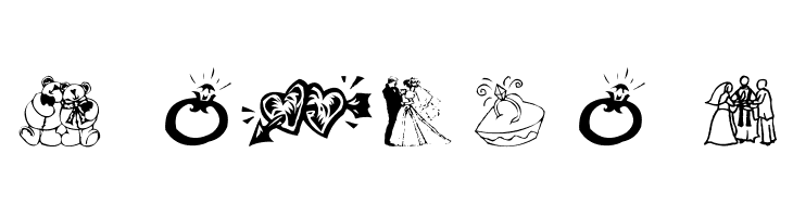 AEZ wedding dings  Free Fonts Download