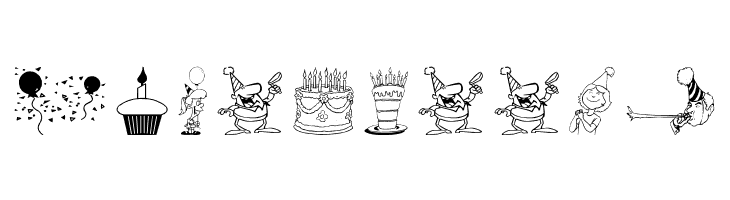 Birthdaze  Free Fonts Download